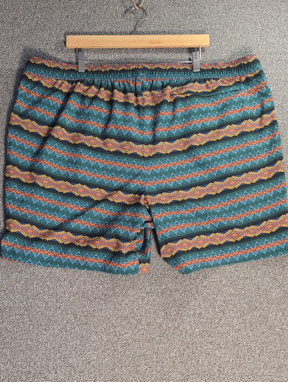 Pendleton Wildland Heroes Shoreside Pack-N-Go Lined Trunks Sz XXL in Aztec Print - Picture 9 of 16